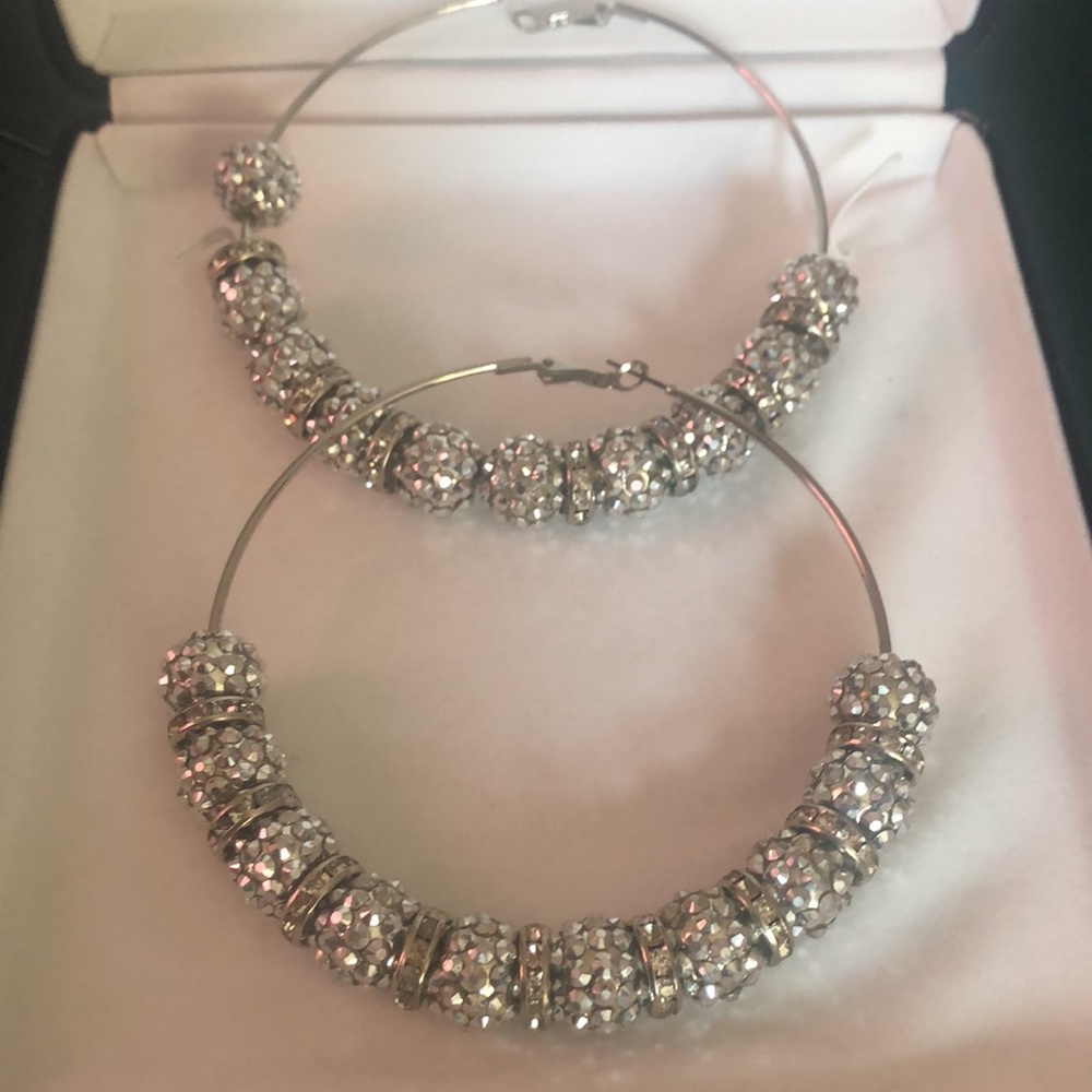 Hoop earrings